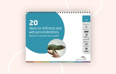 20 ideas ab tests personalizations ebook