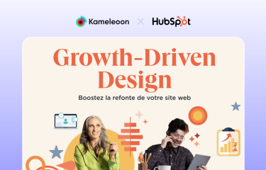 Growth Driven Design ebook Hubspot X Kameleoon