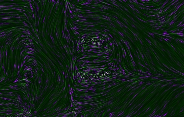 swirling purple lines