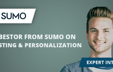 Sean Bestor From Sumo.com on A/B testing & Personalization