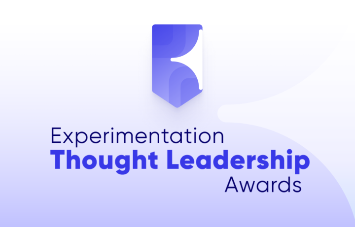 experimentation thought leadership awards